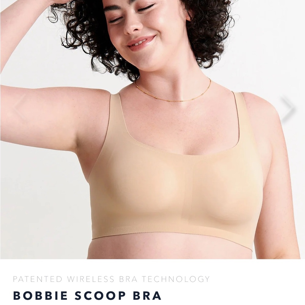 Evelyn and Bobbie Scoop Bra - Tan